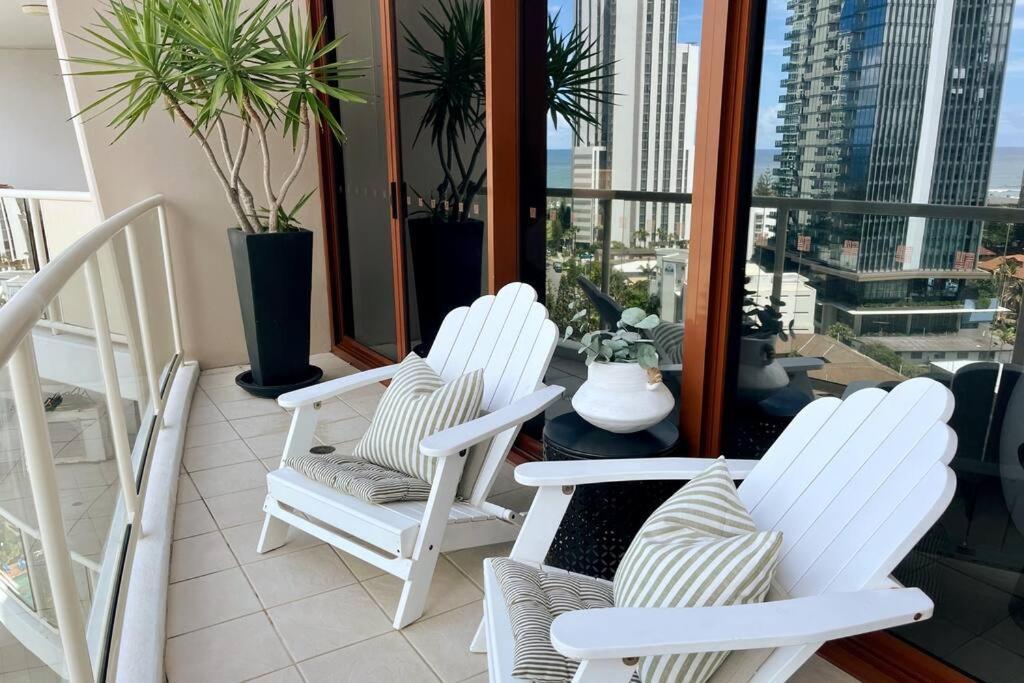 Private Sky Terrace Classic Penthouse 2 Car Parks Apartment Gold Coast Luaran gambar